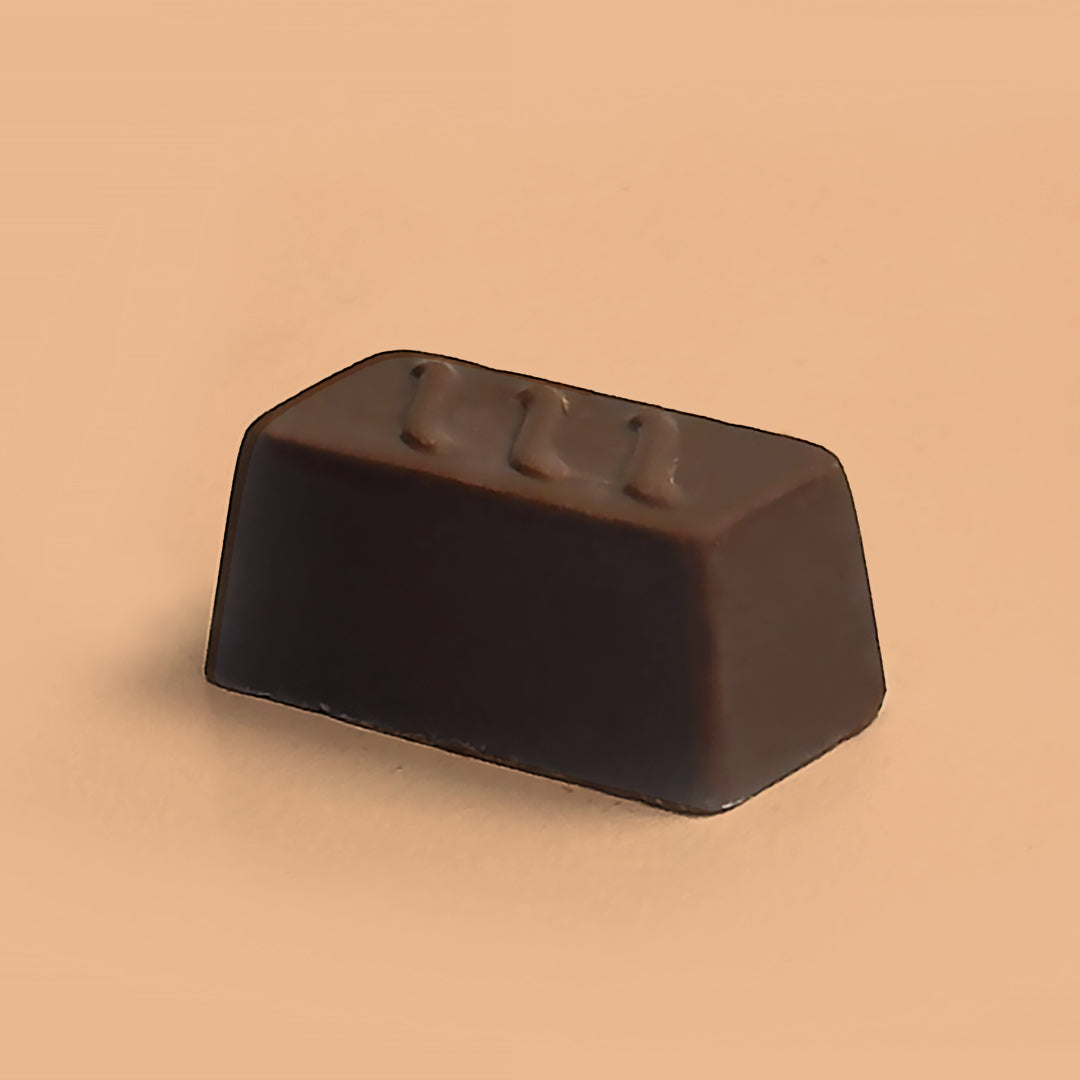 Premium Belgian milk chocolate handcrafted with love.