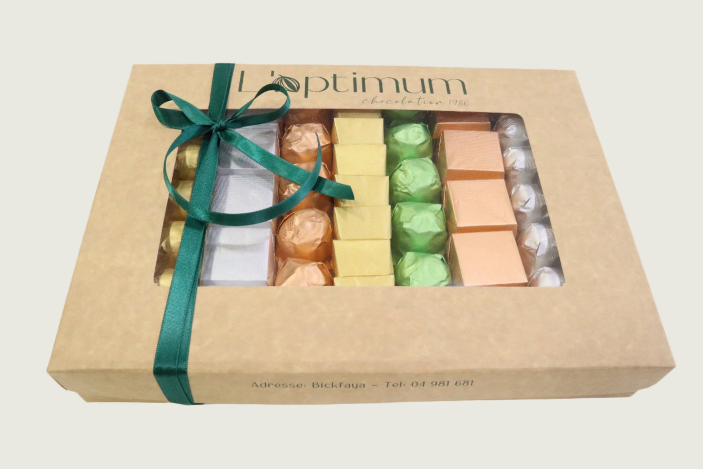 WRAPPED CHOCOLATE BOX 1000 g