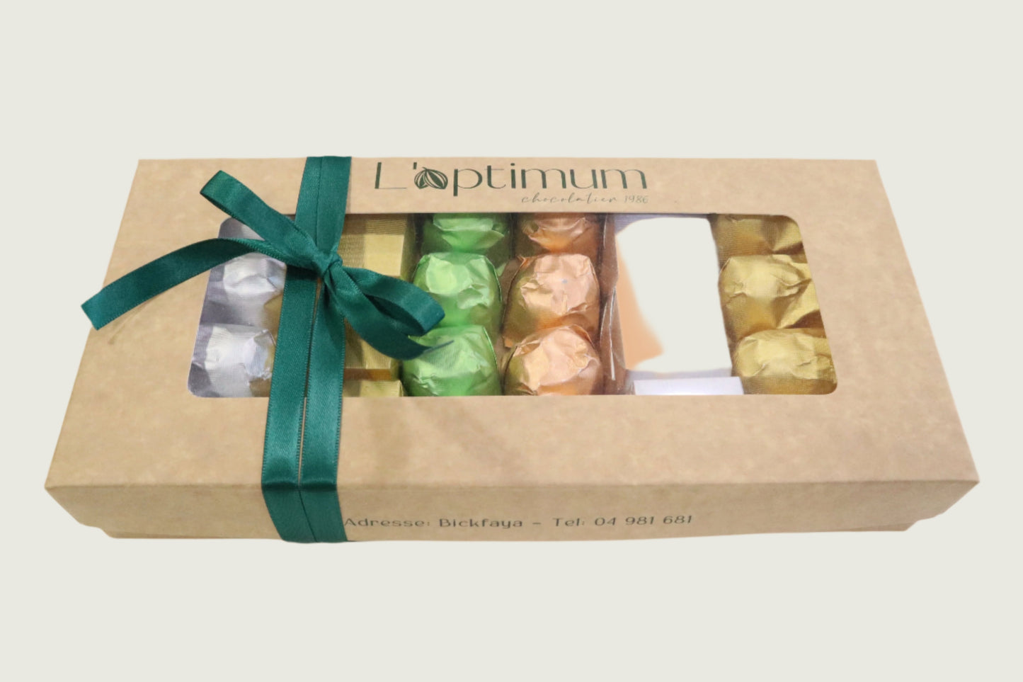 WRAPPED CHOCOLATE BOX 500 g